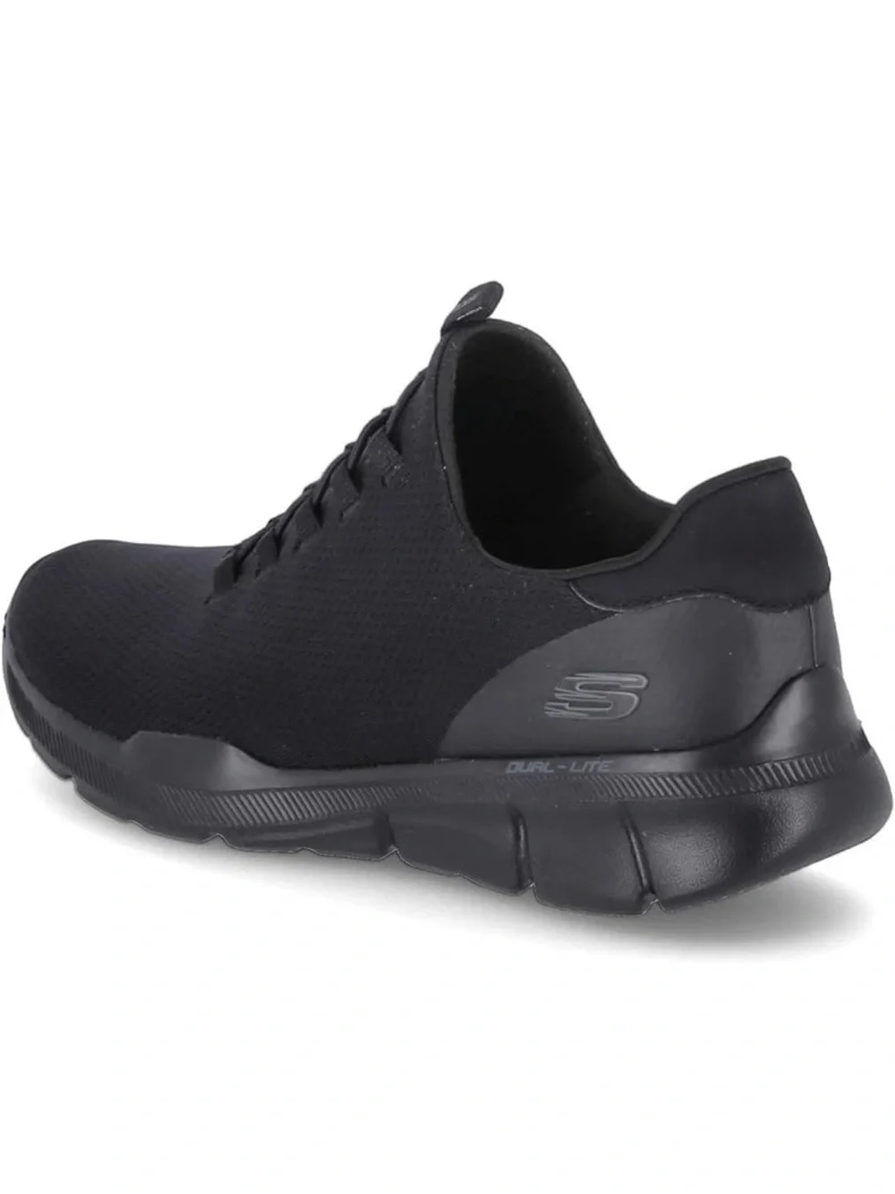 Skechers Men's All-Black Slip-On Performance Sneakers